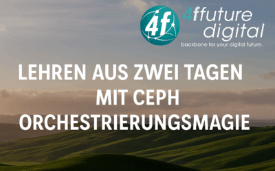 Zwei Tage Ceph: Zwischen Magie, Frust und dem Wunsch nach Kontrolle