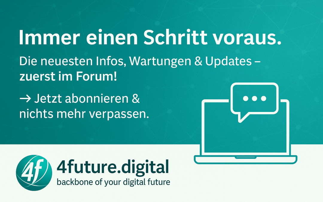 Immer up to date mit dem Forum